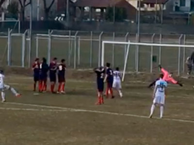 Verbania Calcio-Orizzonti UTD: il goal di Austoni