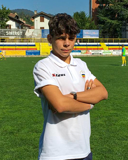Vera Ivan Mattias Quintero, Centrocampista Juniores Nazionale Verbania Calcio Stagione 2019-2020