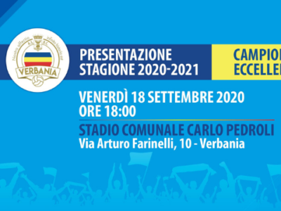 Verbania Calcio Immagini News Presentazione Stagione 2020-2021